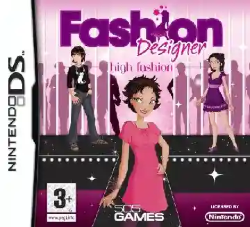 Fashion Designer - High Fashion (Europe) (En,Fr,De,Es,It)-Nintendo DS